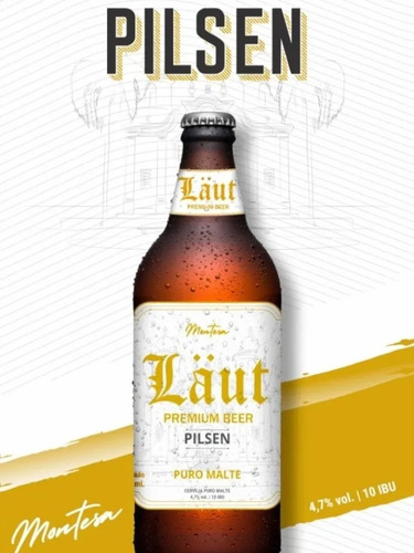 Pack Cerveja Laut Pilsen Premium (cx 15)