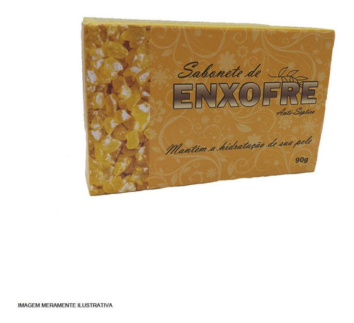 Sabonete Artesanal De Enxofre - 90g