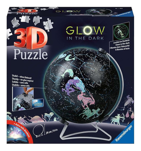 Ravensburger Puzzle-ball Starglobe Con Glow-in-the-dark Edit