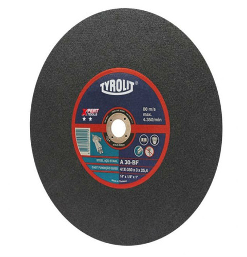 Disco Corte Tyrolit Xpert De 350 X 3 Mm Caja X 10 Un Gramabi Sensitiva 14 Plano 355x3 Hierro 350x3 Metal Inoxidable