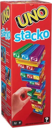Jogo Uno Stacko - Torre de Empilhar - Mattel Games - 43535