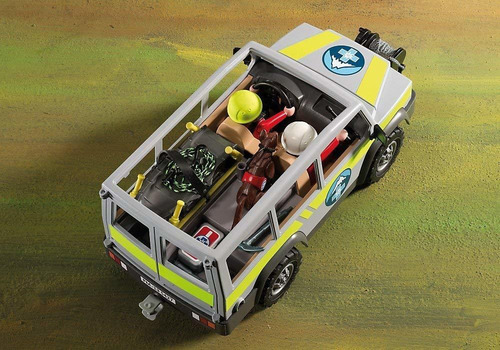 Playmobil Camión Playset De Rescate De Montaña