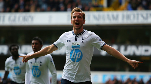 Tottenham Hotspur Under Armour 2014 #37 H. Kane Sponsor H P (Usado)