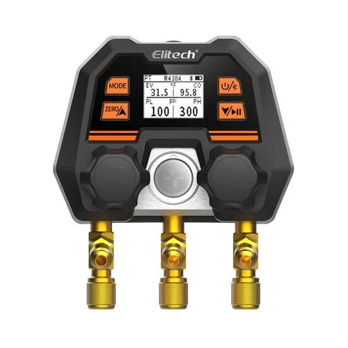 Manifold Digital Elitech Ms100 Bluetooth 2 Vias C/ Estojo