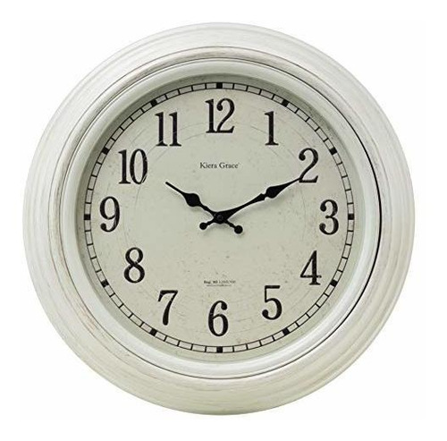 Kieragrace Emerson, Reloj De Pared Blanco