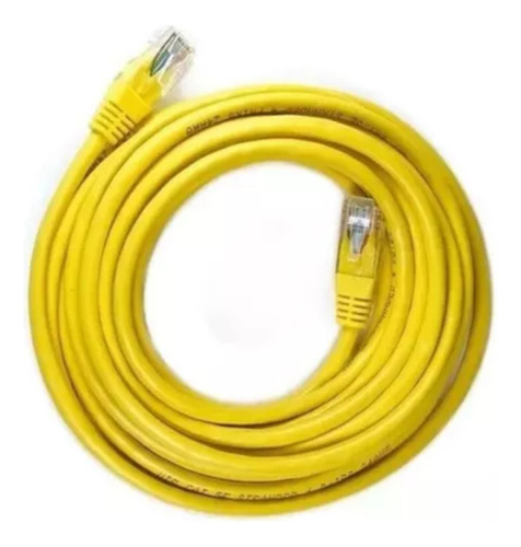 Cable Utp Red 10 Metros Ethernet Rj45 Calidad Cat6