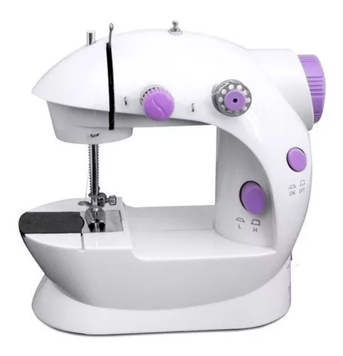 Mini maquina de coser con pedal portatil