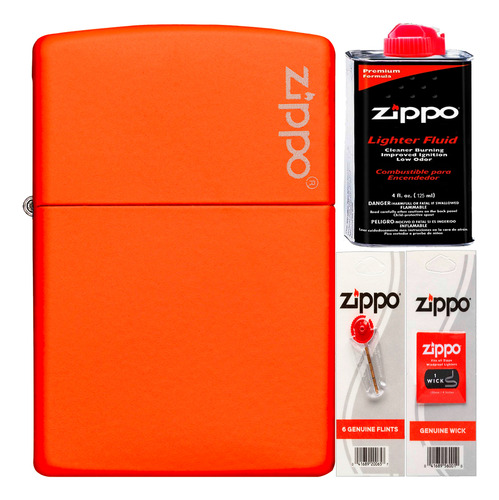 Encendedor Zippo Neon Mechero Original Color Variados Vacio