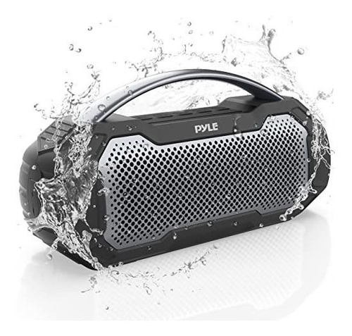 Pyle Portátil Inalámbrico Bluetooth Altavoz De Rrffd