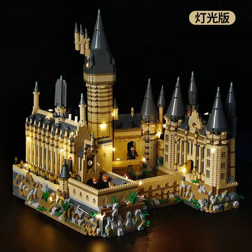 Magic Academy Castillo Puzzle Bloque Juguetes