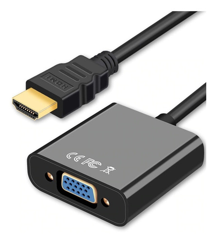 Imagen 4 de 6 de Cable Convertidor Hdmi A Vga Activo Xbox 360 Ps3 Hd Tv