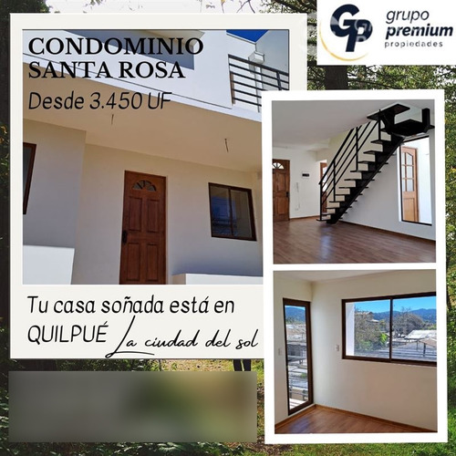 Venta Casa Nueva Condominio 3 Dorm Y 3 Baños Par. 27 Quilpué