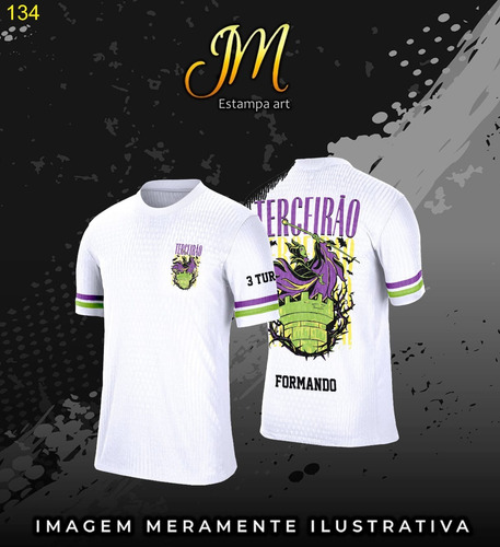 Camiseta Personalizada Interclasses Nono Escolar Terceirao
