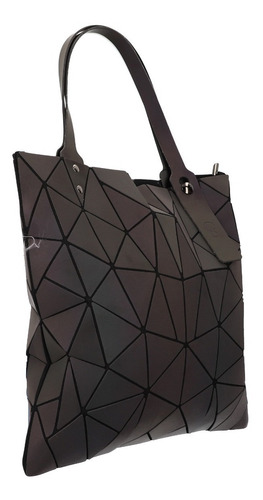 Imagen 2 de 4 de Bolsa De Dama Geometrica Tornasol Moderna Ligera Moda /e /v