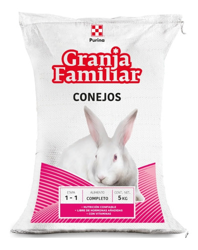Alimento Balanceado 5kg Para Conejos