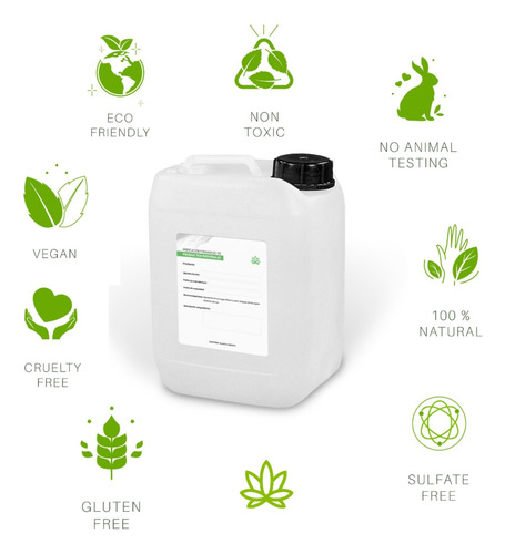 Jabón Corporal Líquido Coco/menta Humectante 10 Litros
