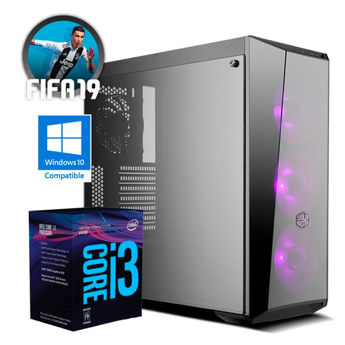 Pc Gamer I3 8100 8gb Ddr4 2tb 120gb Ssd Gtx 1060 3gb Steamos