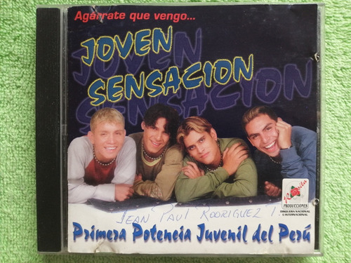 Eam Cd Joven Sensacion Agarrate Que Vengo 1997 Salsa Peruana