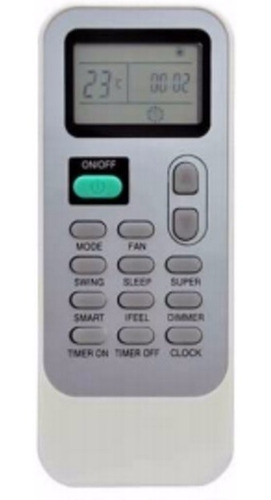 Imagen 6 de 6 de Control Remoto Dg11j1-01 Aire Acondicionado Hisense Philco
