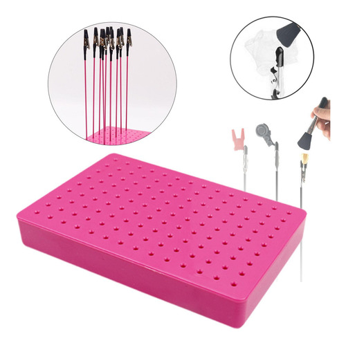 Set De Modelado De Clips De Modelado Palgs Base Soporte Rosa