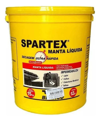 Impermeabilizante Externo Spartex Para Azulejos Cor Concreto