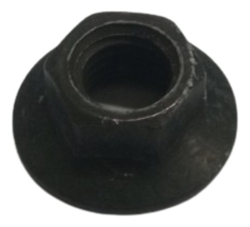 Porca Sextavada C/ Flange M7 (7mm) Preto