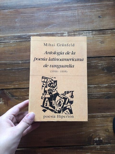 Mihai Grünfeld.  Antología De La Poesía Latinoamericana De V