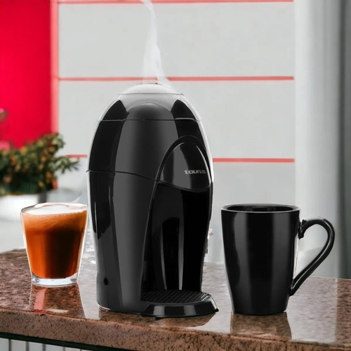 Cafetera Personal Medea 2000 Con Taza De Cerámica Taurus Negro