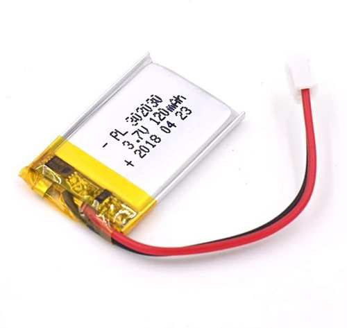 3.7 V 120 Mah 302.030 Batería De Lipo Batería De Polímero De