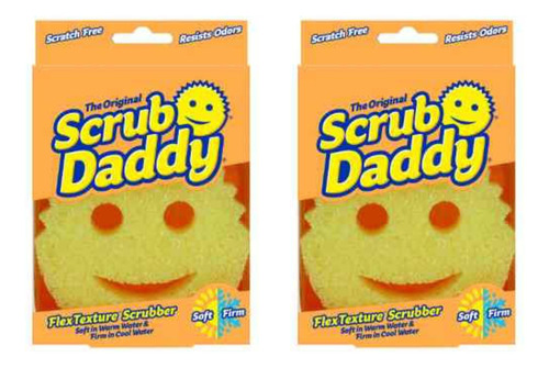 Esponja Para Cocina Scrub Daddy 2 Piezas Original