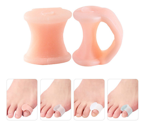 Protector Corrector De Juanetes De Silicona Para Dedos