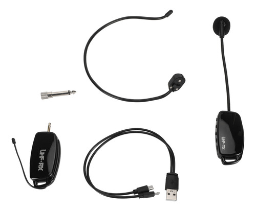 Auriculares Con Micrófono Inalámbrico Uhf Con Reducción De R