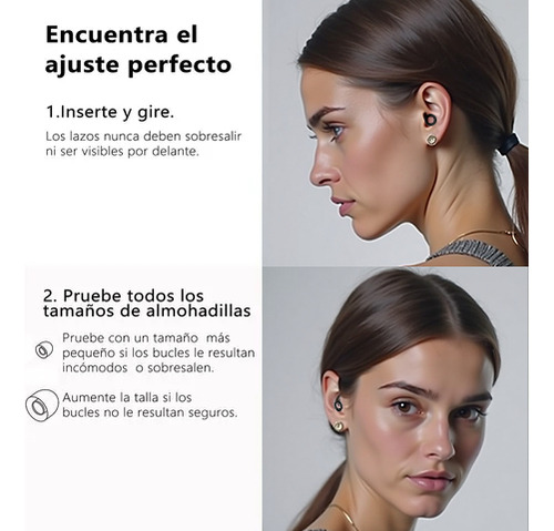 Tapones Dormir Para Oídos Con Reducción De Ruido 28db Negro