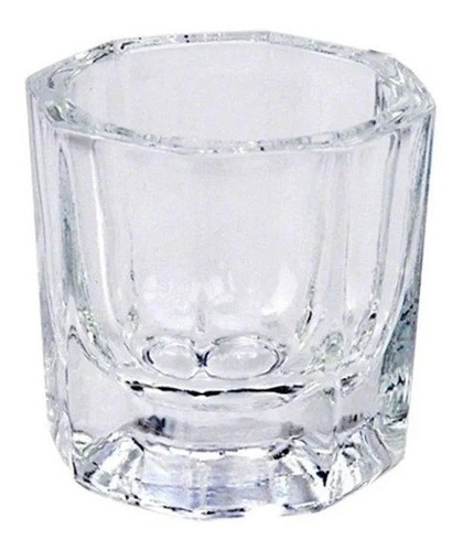 5 Vasitos Godetes De Cristal Para Monomero , Uñas Acrilicas