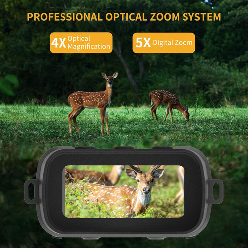 Liccx Gafas De Visión Nocturna, Binoculares Infrarrojos Digi