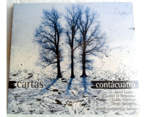 Contácuatro - Cartas , Con Luis Salinas * Jazz 2009 Cd Nu 