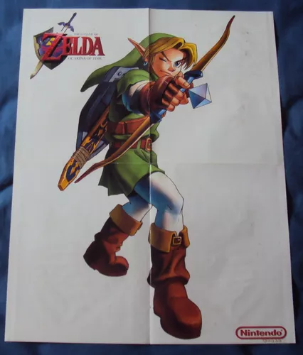 Revista Detonado Zelda Ocarina Of Time