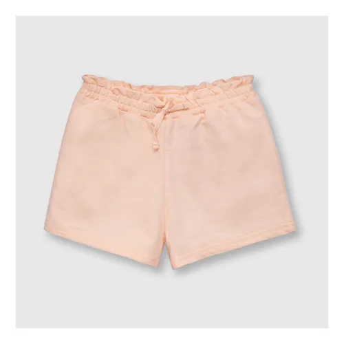 Short De Bebe Niña Cintura Recogida Damasco (3 A 36 Meses)