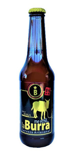 Cerveza -me Echo La Burra- 4 Sabores - Caja X 20 Bot 350cl.