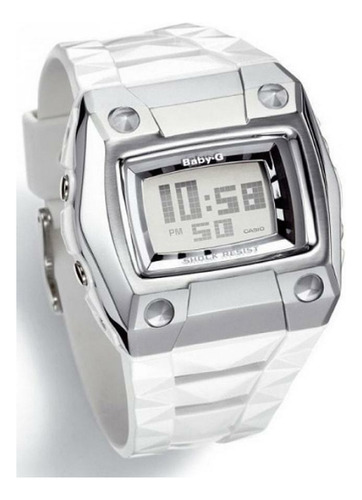 Reloj Casio Baby-g Bg-2101 Blanco Con Pila Nueva Ag. Oficial