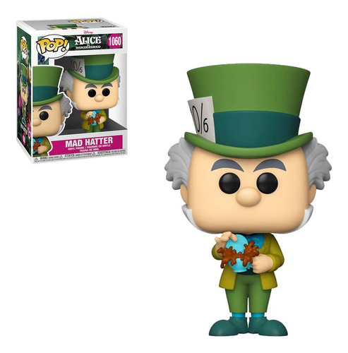 Pop Funko Alice Disney Mad Hatter 1060