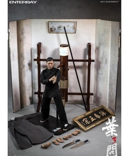 Hot Figura De Enterbay 1/6 Ip Man 3 Nev (Usado)