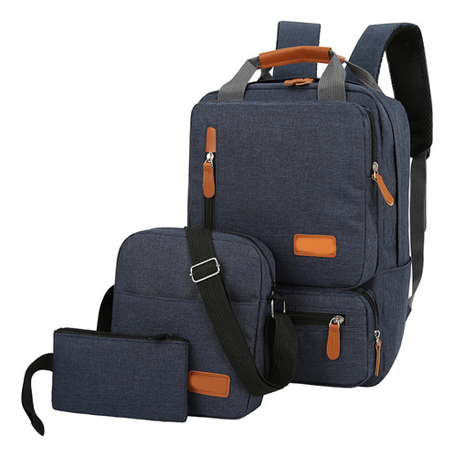 Set.mochilas Hombre Mujer Portátil Viaje Trabajo Colegio 1