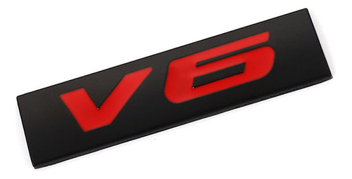 3d Metal V6 V8 Trunk Badge Sticker Para Para Bmw Audi Ford