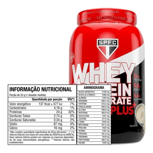Whey Protein 100% Concentrado (900g) Forster - São Paulo Sabor Chocolate