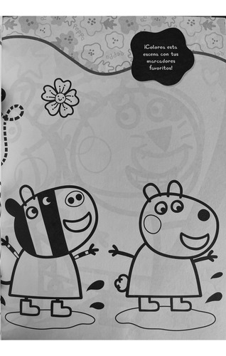 Peppa Pig Coloring Adventures Over 500 adesivos Pinte e brinque com seus personagens favoritos, páginas para preencher com cores: Piggy Greoge Family Friends