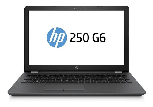 Laptop  HP 250 G6 negra 15.6", Intel Core i3 6006U  4GB de RAM 1TB HDD, Intel HD Graphics 520 1366x768px FreeDOS