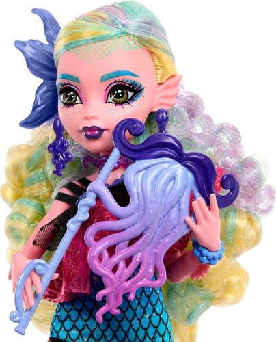 Boneca Monster High Lagoona Blue Monster Ball Festa Hnf71