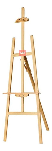 Caballete De Madera En Pino Importado Cuadro Pizarra De 90cm