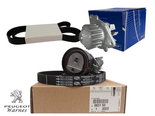 Kit Distribucion + Poly V + Bomba Skf Citroen C3 1.5 N 12-18